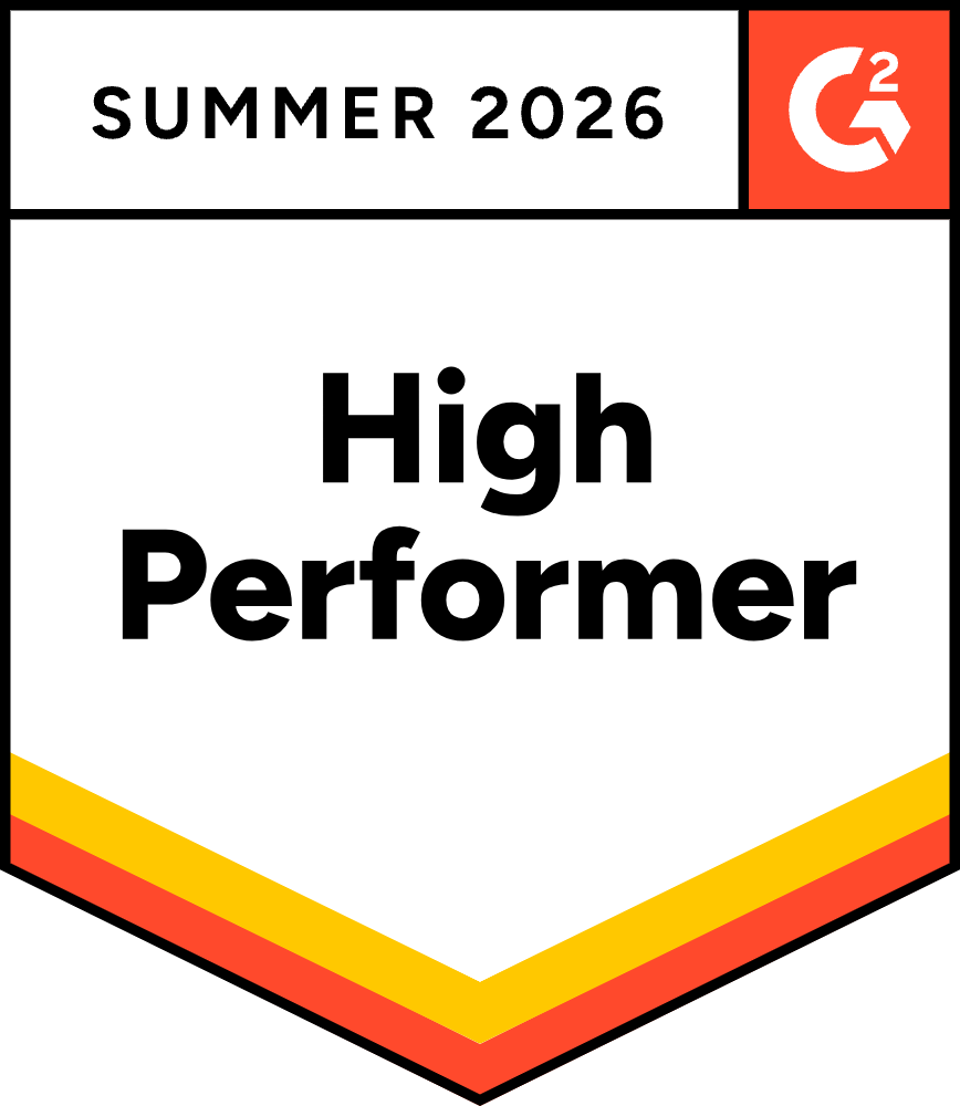 G2 High Performer badge