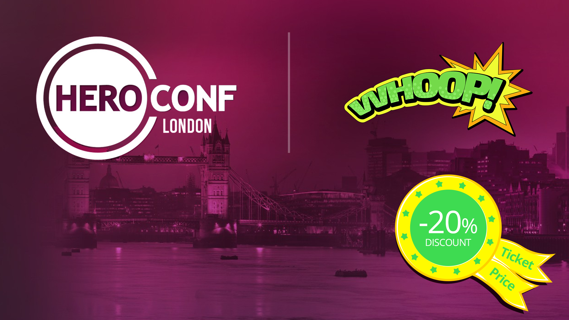 20% Discount On All Hero Conf 2015…