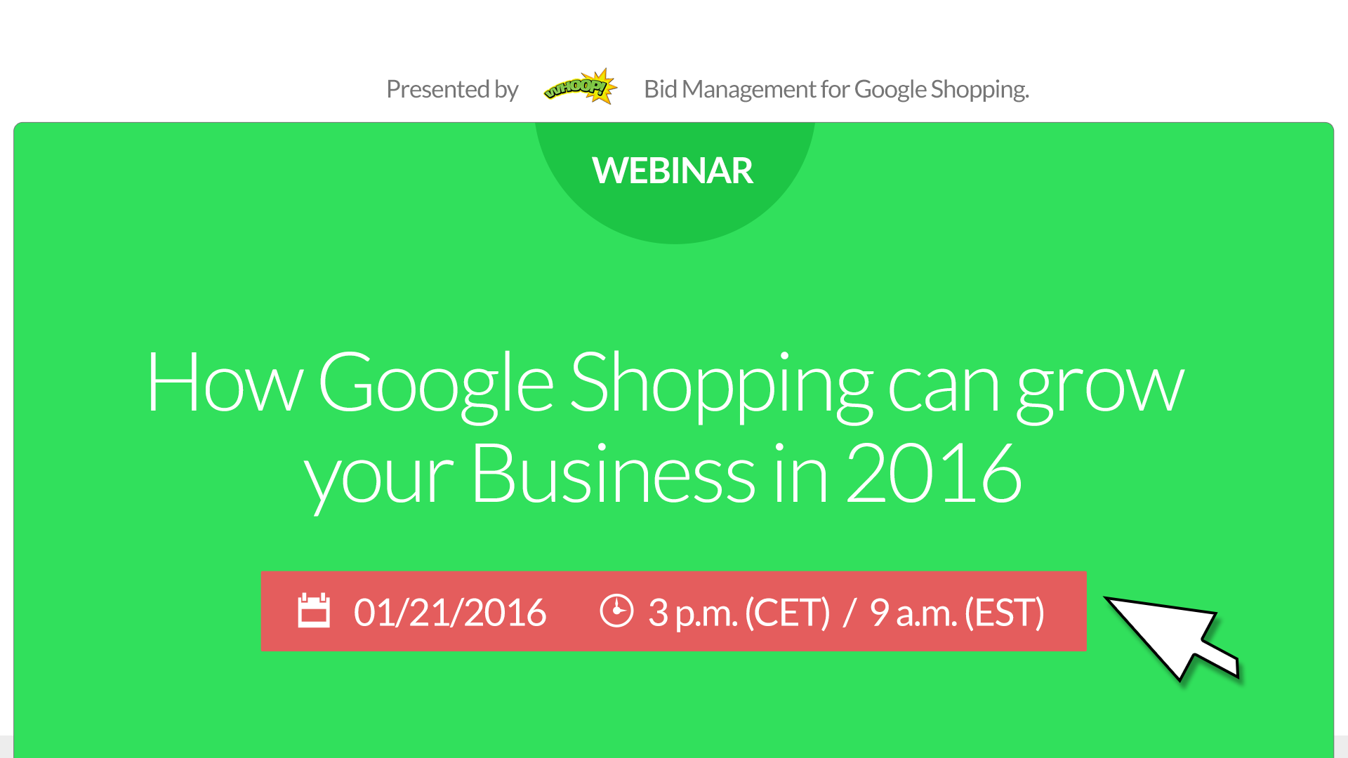 Webinar: How Google Shopping can grow your…