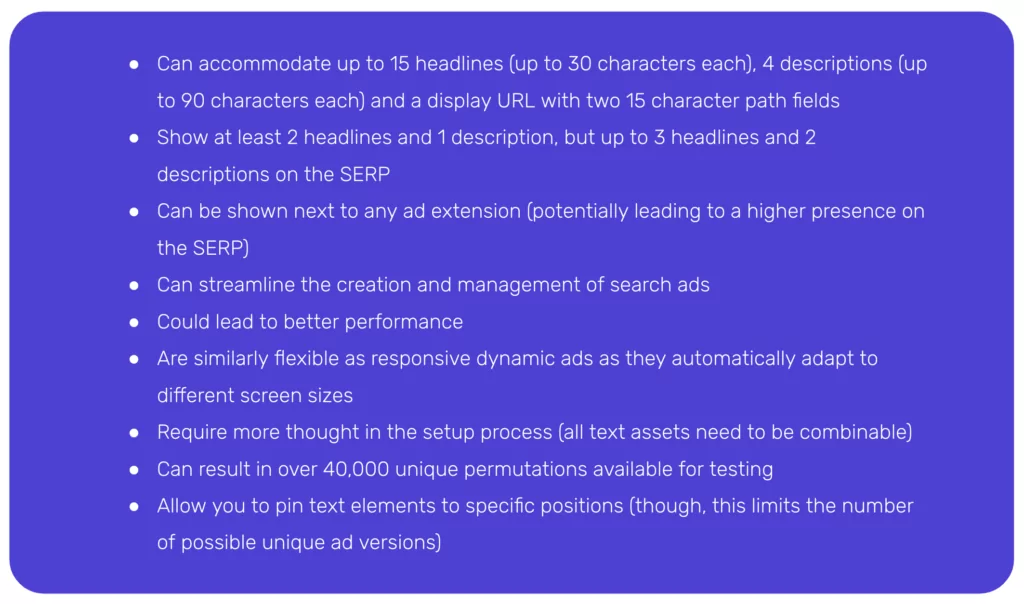 Responsive search ads: An overview