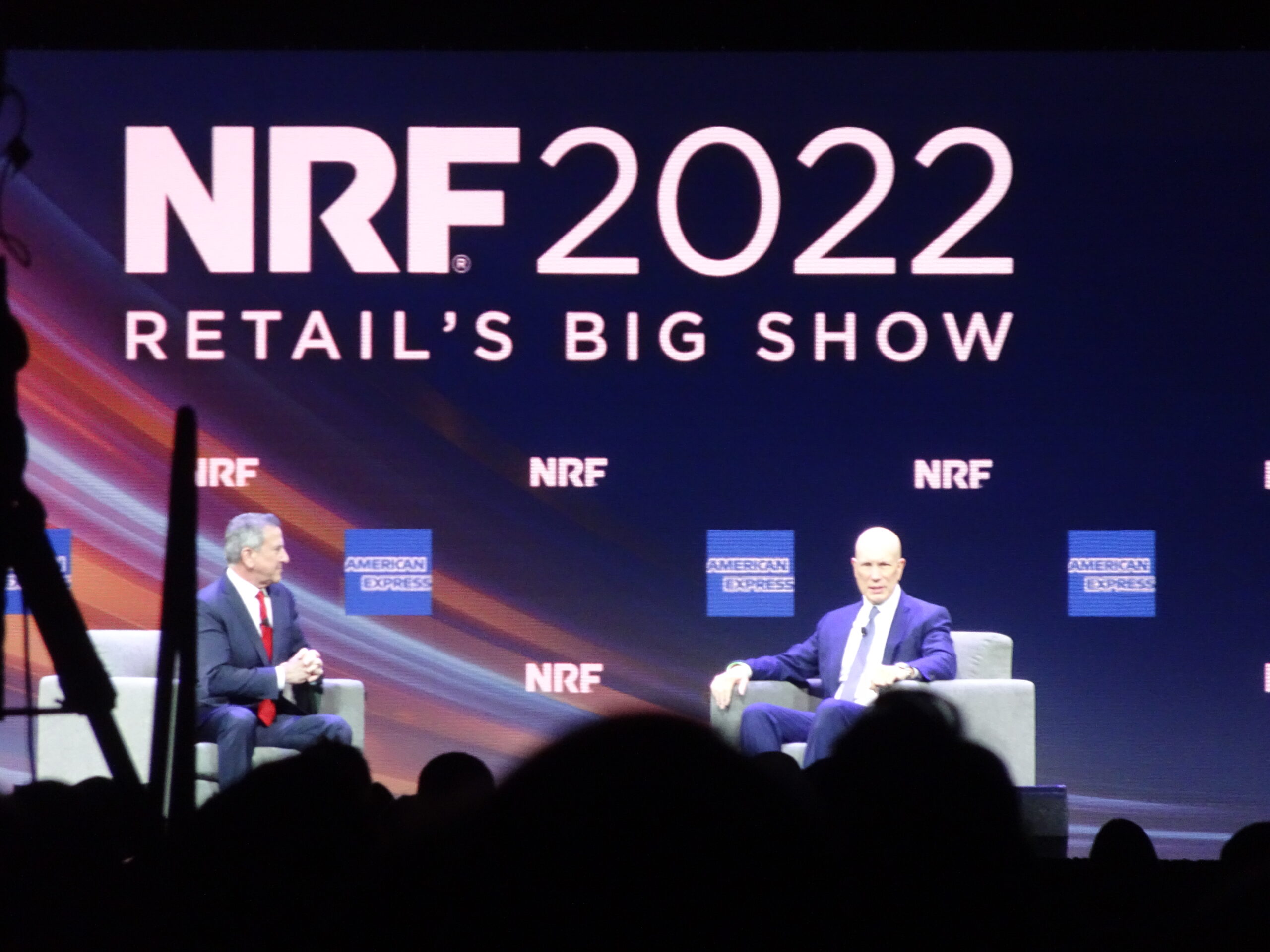 Brian Cornell (Target CEO) and Matthew Shay (President and CEO National Retail Federation) in a discussion about retail trends