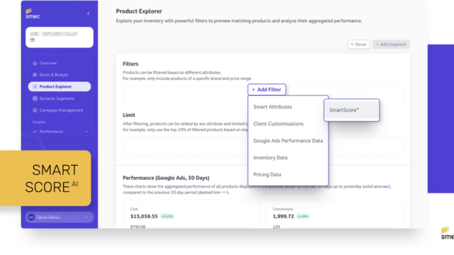 Smart Score for product segmentation by smec