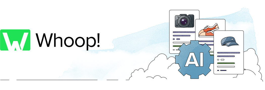 Whoop! app - Google Shopping management software